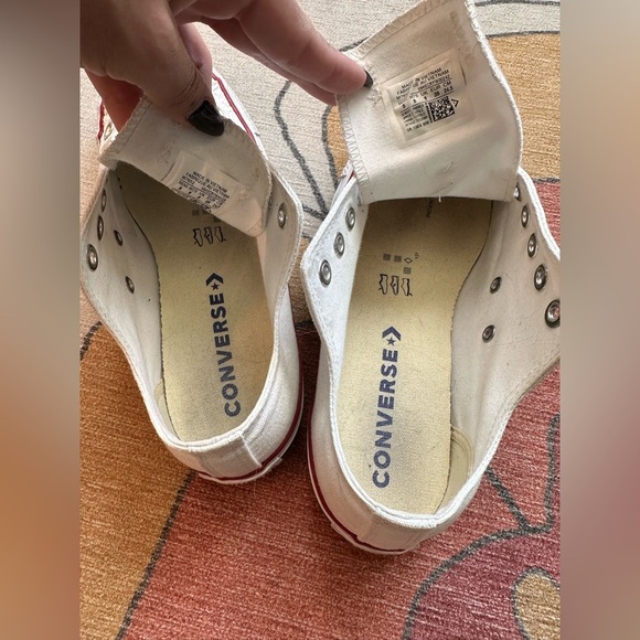 Converse All Stars Check Taylor Low Top Shoes. Size 8 - Picture 3 of 6